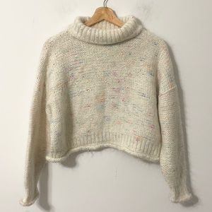 Anthropologie confetti sweater EXTRA SMALL